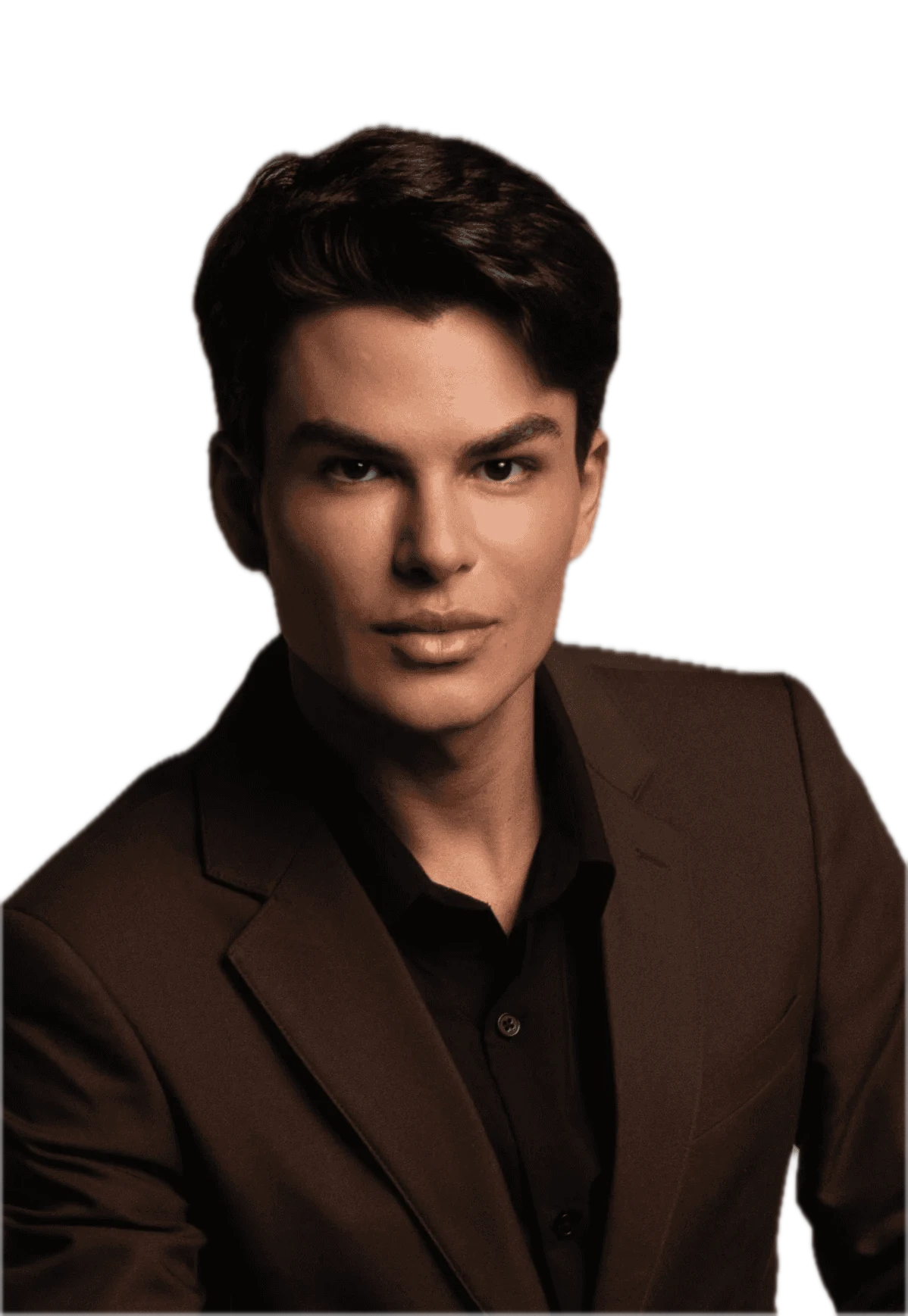 Dr. Pietro Alencar de blazer marrom